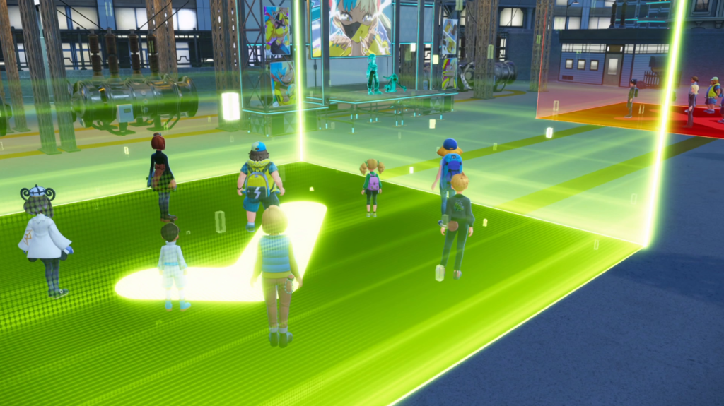 Green box to answer Canari in Legends ZA