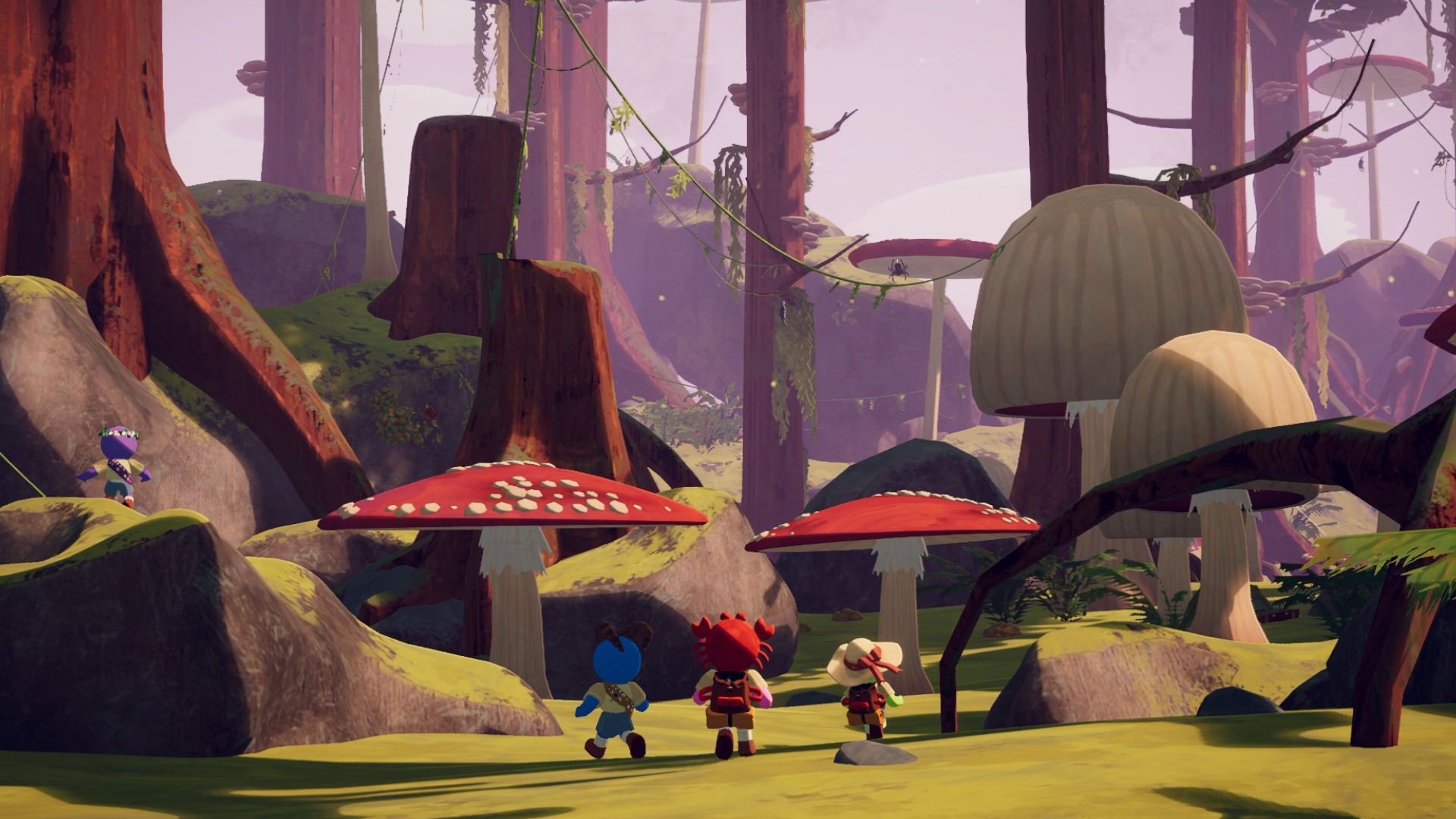 Players playing together in PEAK