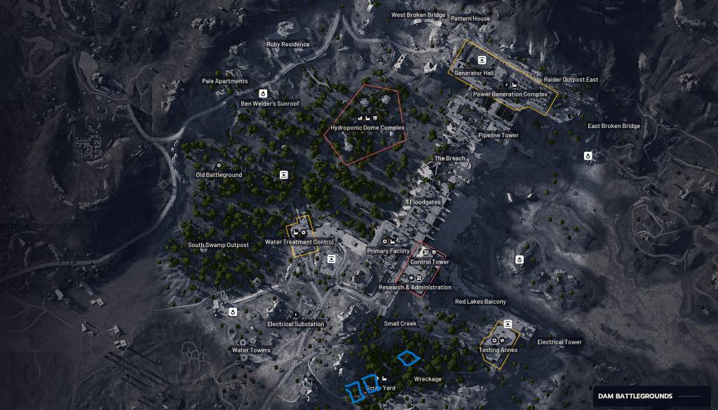 The Broken Monument quest item locations in ARC Raiders