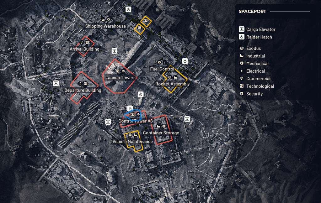 Control Tower in Spaceport in ARC Raiders