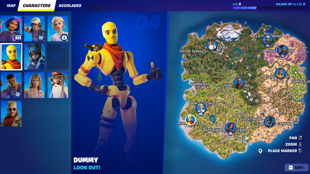 All NPC locations in Fortnite