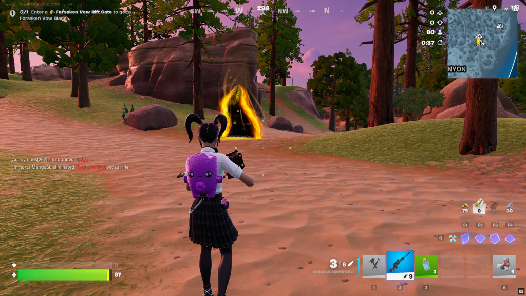 Rift Gate in Fortnite