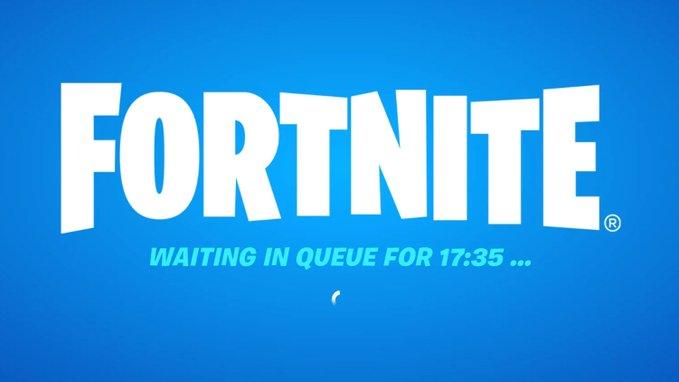 Login queue in Fortnite
