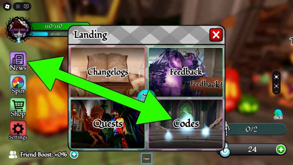 How to redeem Necromancer Simulator codes.