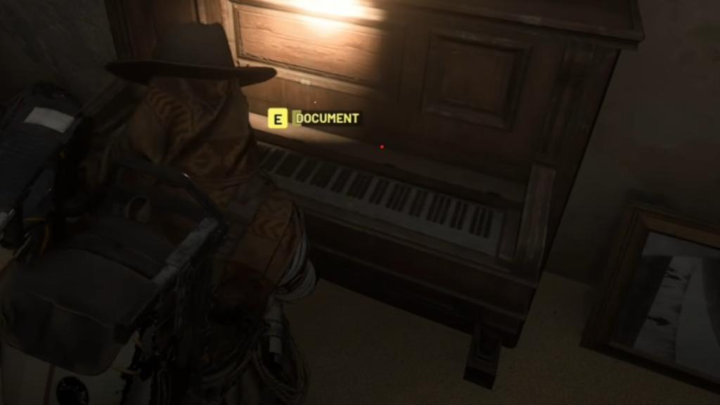 Piano in the Farmacia building