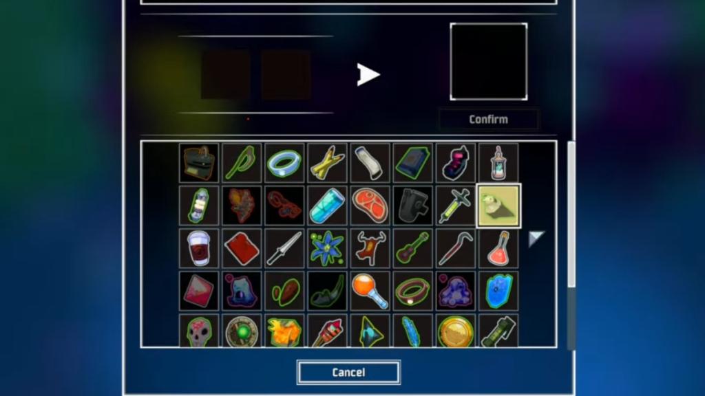 Combining items at the Chef