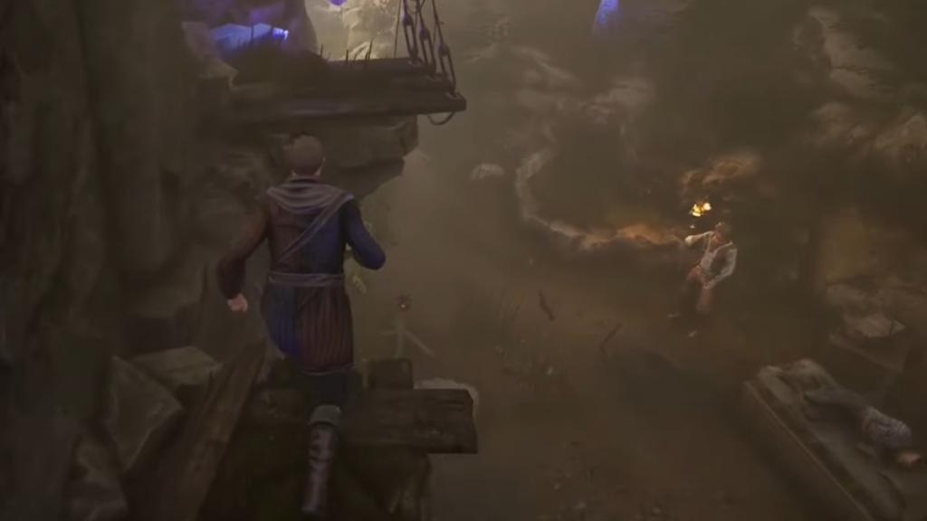 Ladder in Of Ash and Steel