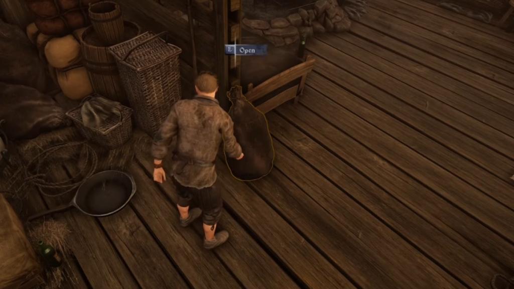 Bag containing Nerest's Notes