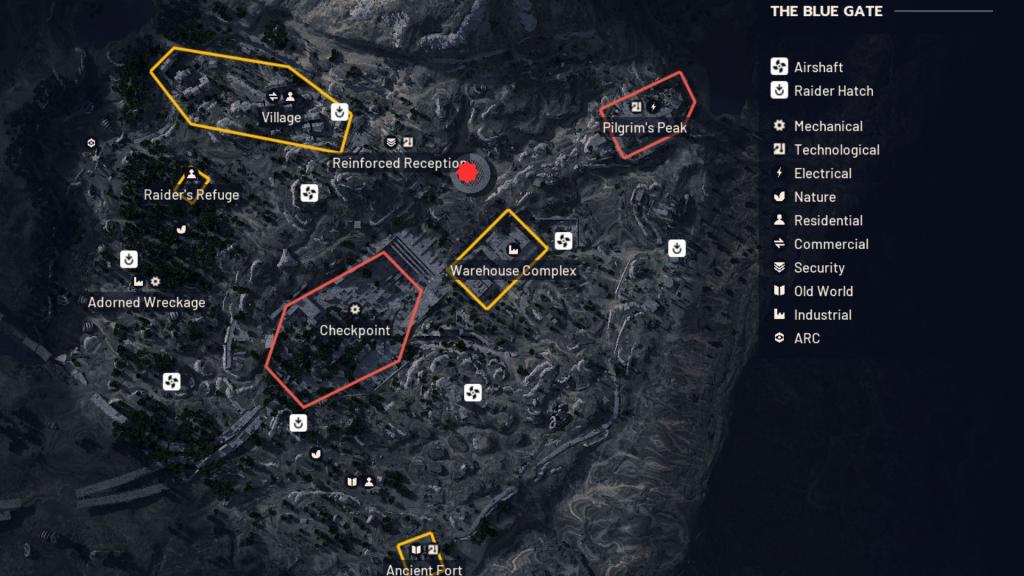 Headhouse location in ARC Raiders