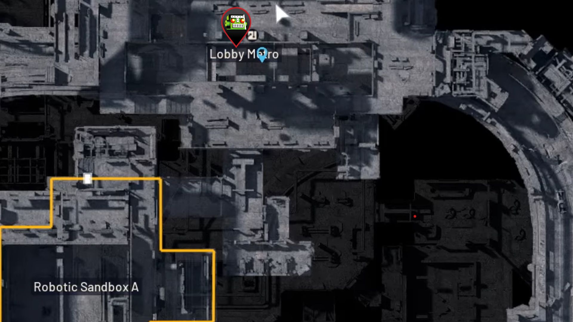 Container location on Stella Montis