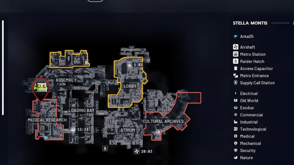 Medical Storage Room in ARC Raiders