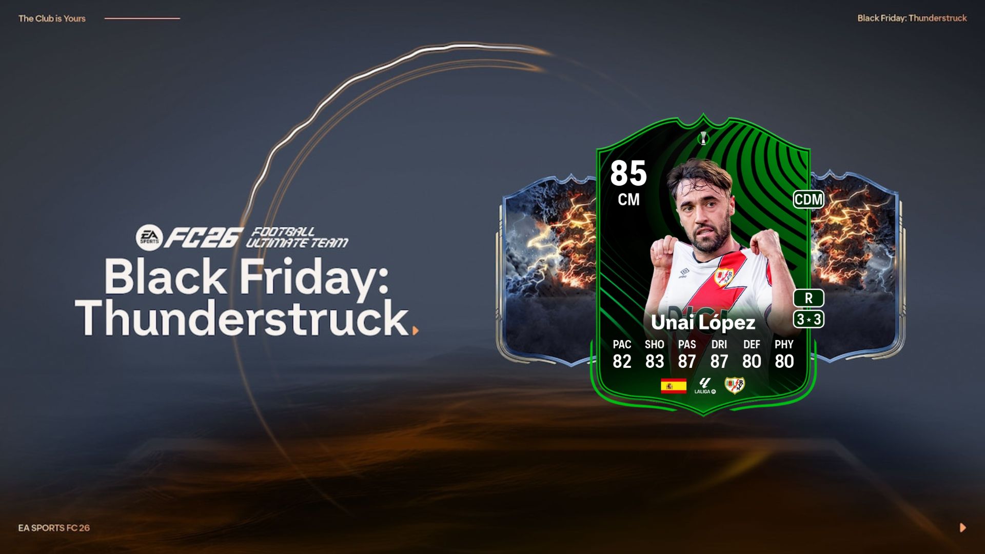 Unai Lopez Primetime card in FC 26 Ultimate Team