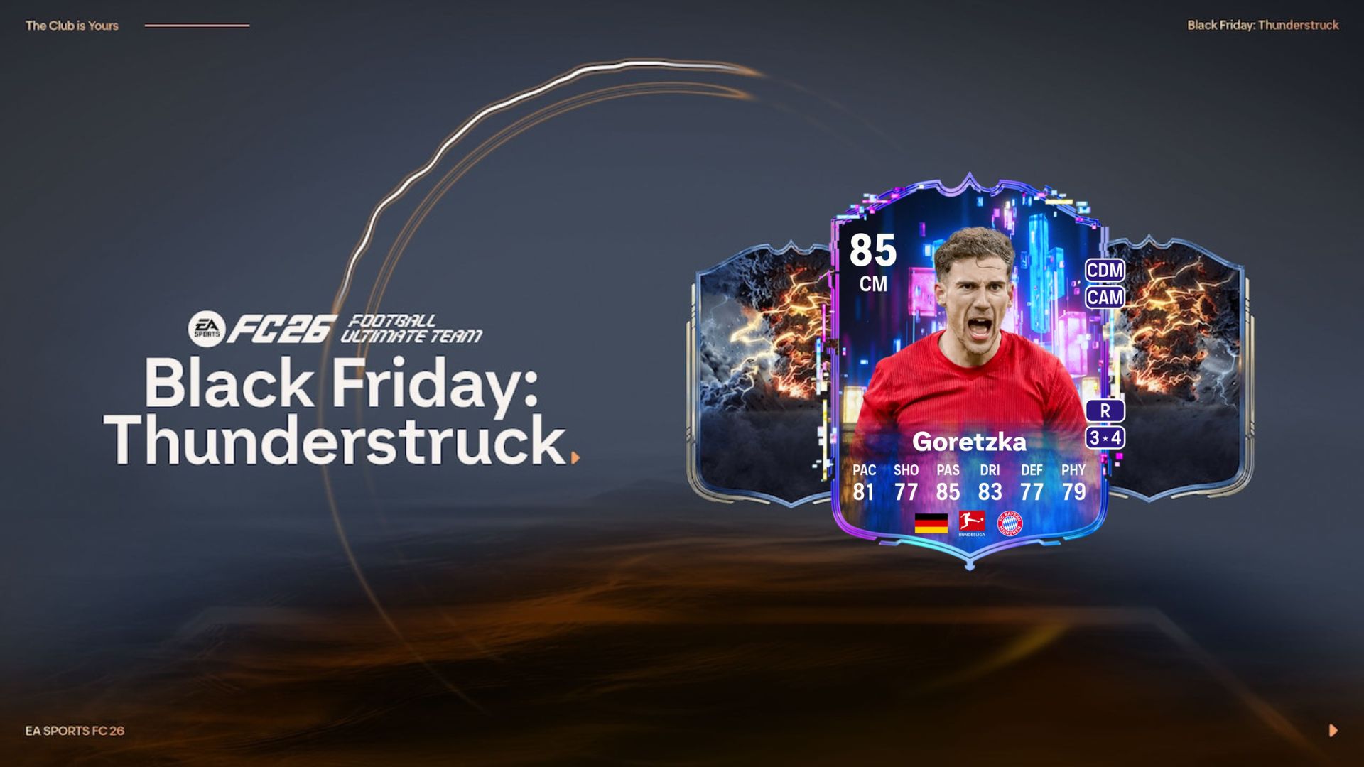 Goretzka Flashback item in FC 26