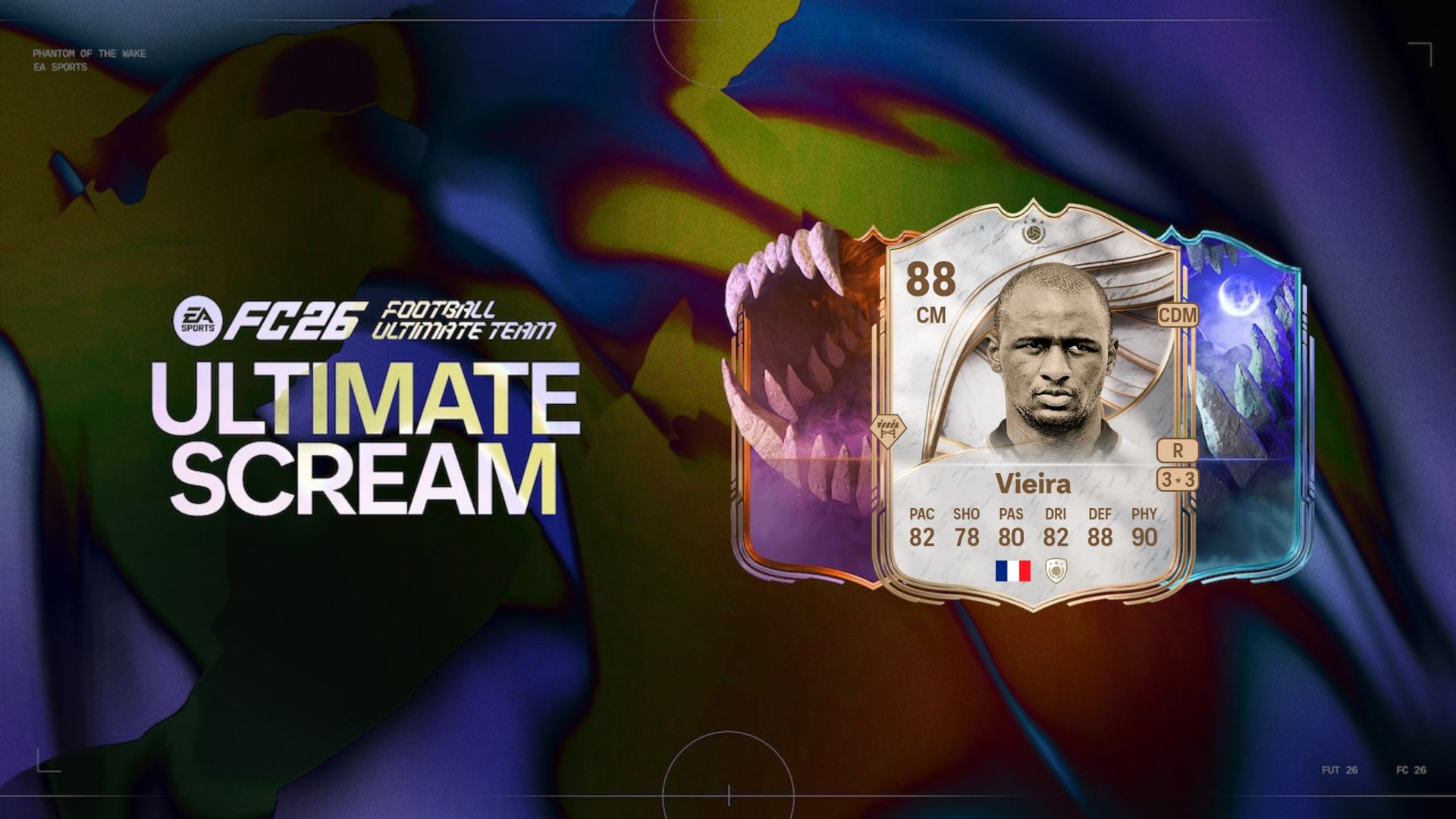 Patrick Vieira's base Icon card in FC 26