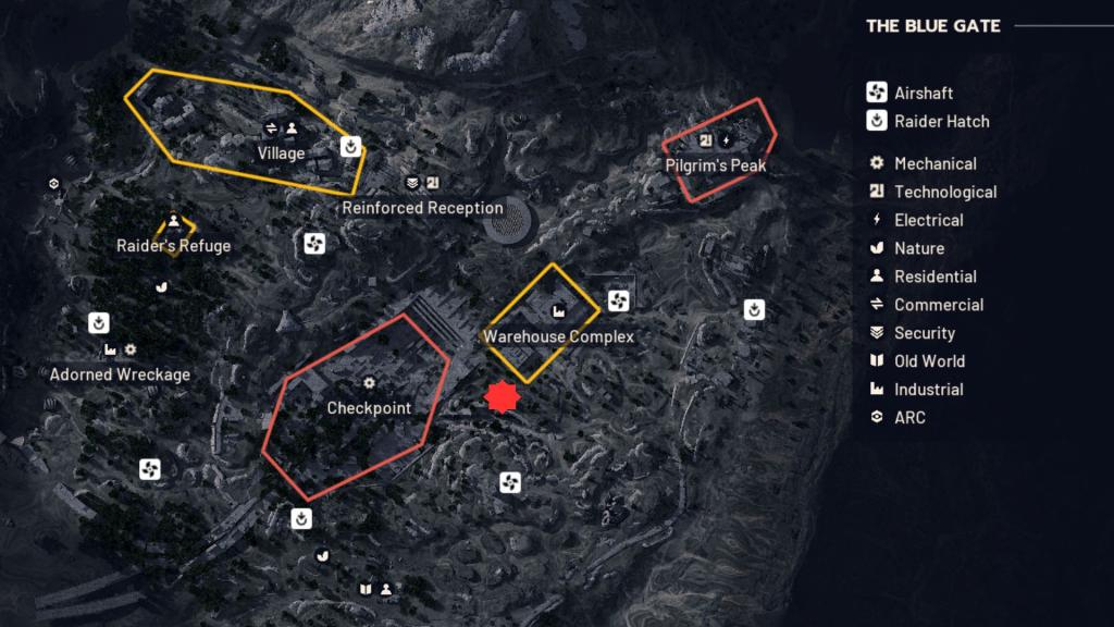 Tower overlooking Warehouse Complex in ARC Raiders