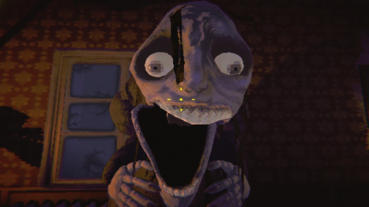 Close up of the Loom's face