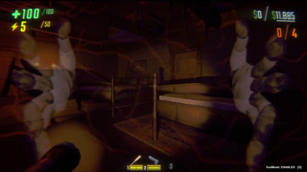 Loom target sign of her hands appearing on the screen