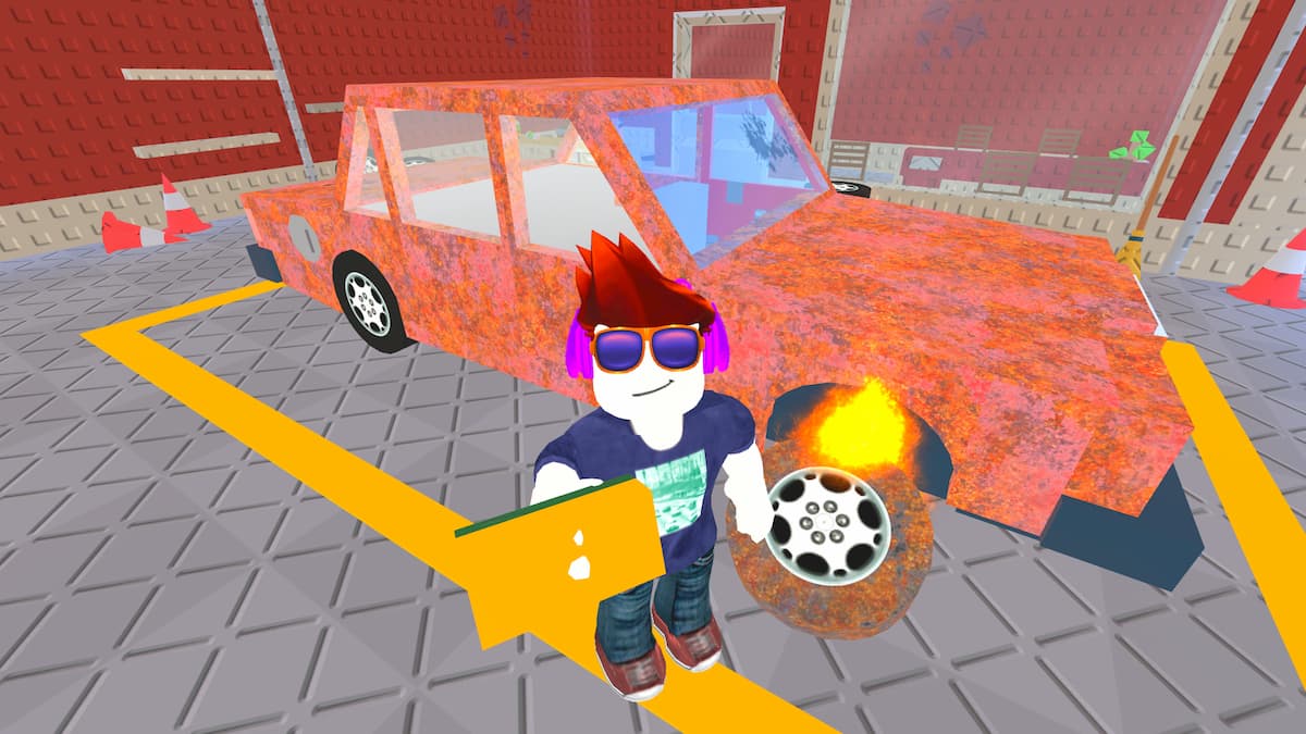 Repair a Car gameplay screenshot.