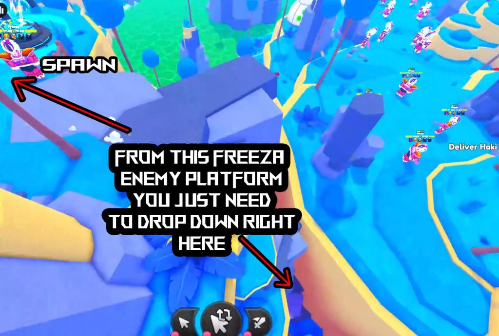 anime weapons world 2 secret boss location gekao