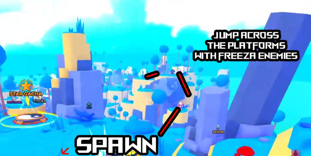 anime weapons world 2 secret boss location