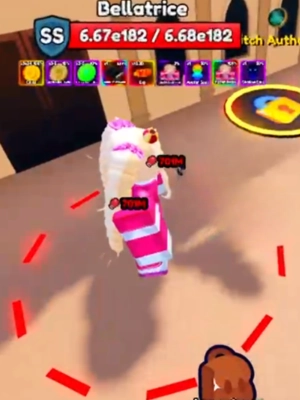 Bellatrice SS boss from Anime Eternal Roblox experience.