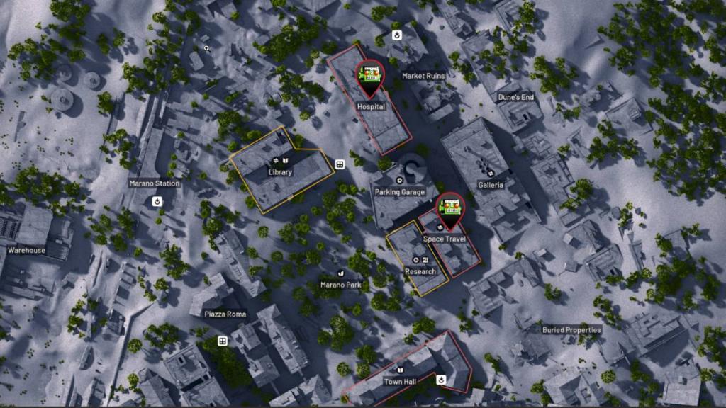 Partial 3D render of Buried City in ARC Raiders.