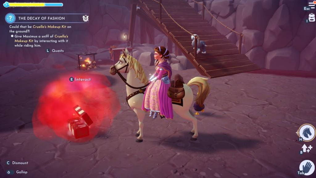 Finding cruella clue in disney dreamlight valley