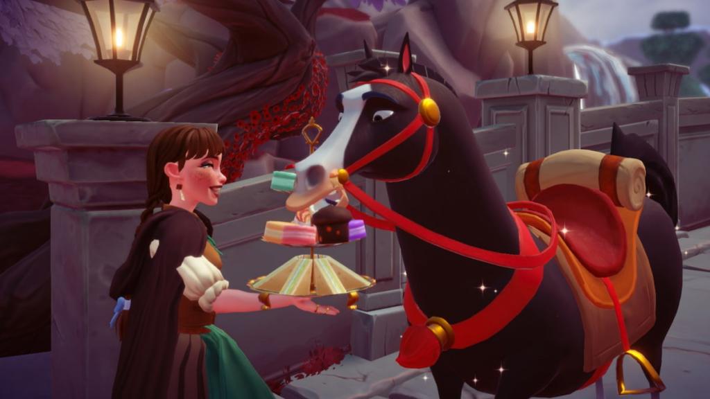 Feeding khan in disney dreamlight valley