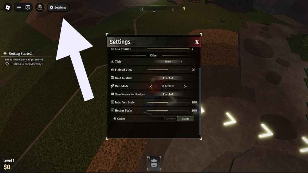 How to redeem The Forge codes.