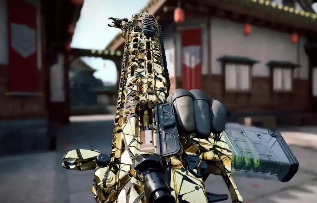Shattered Gold BO7 Camo