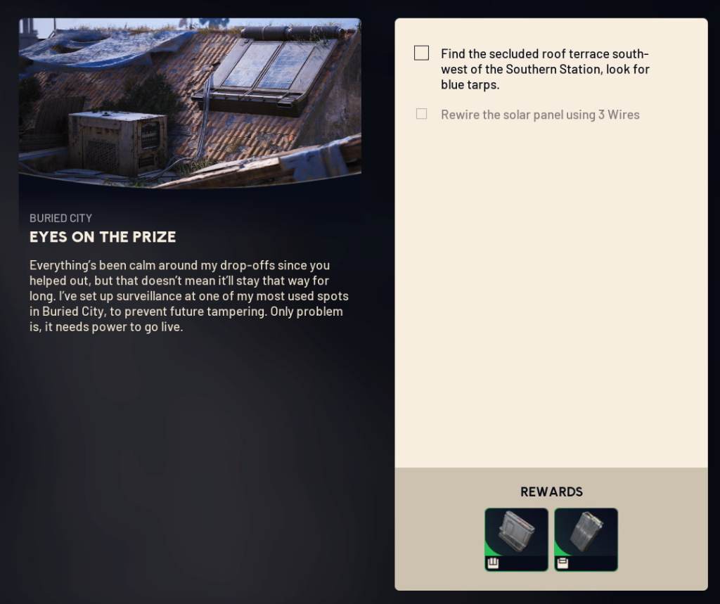 ARC Raiders Eyes on the Prize quest