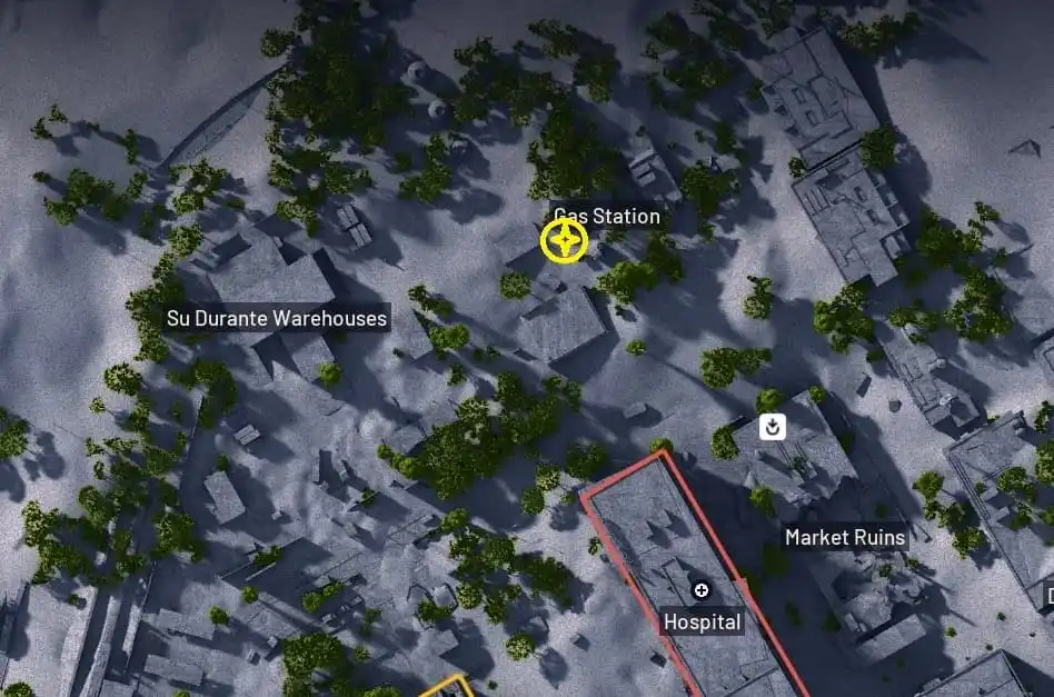 Industrial Espionage weapon cache location ARC Raiders