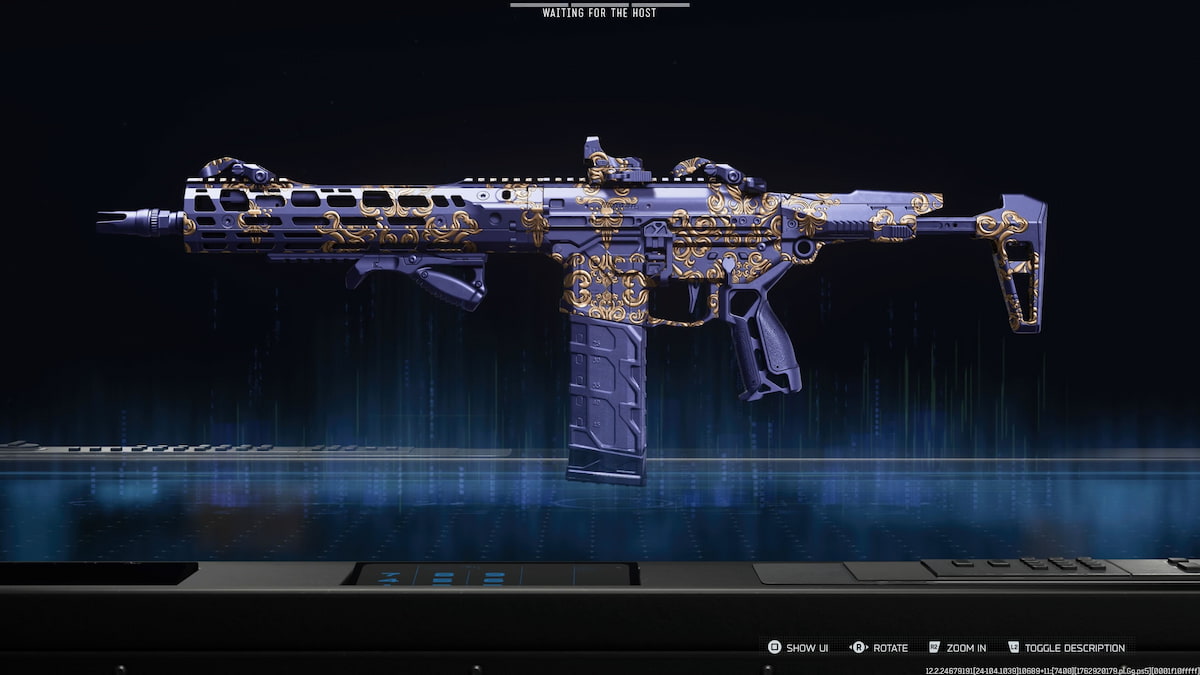 BO7 M15 Mod 0 Violet Network camo