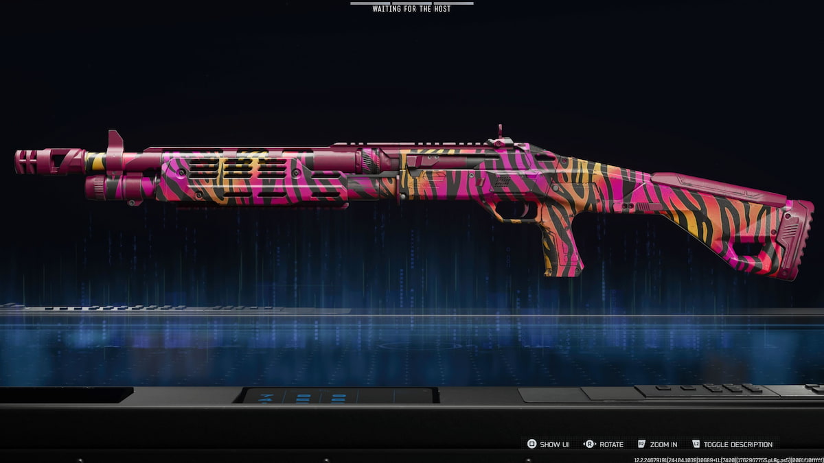 BO7 Sunset Zebra camo