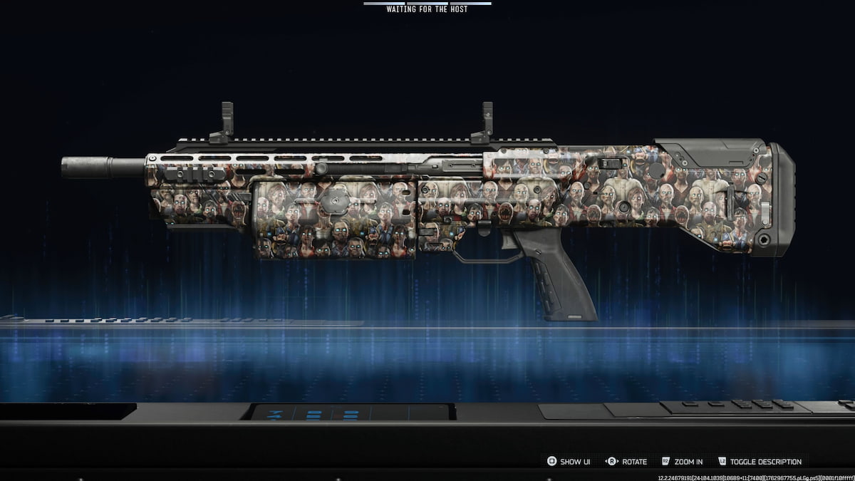 BO7 Zombies weapon camo