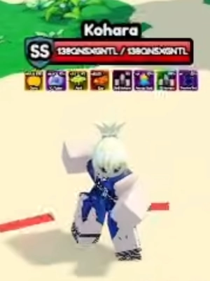 Kohara SS boss on the World 29 in Anime Eternal Roblox experience.