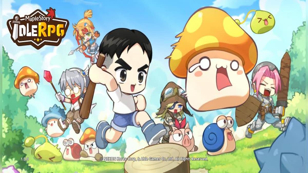 Promo image for MapleStory: Idle RPG.