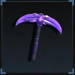 Mythril Pickaxe from The Forge Roblox experience.