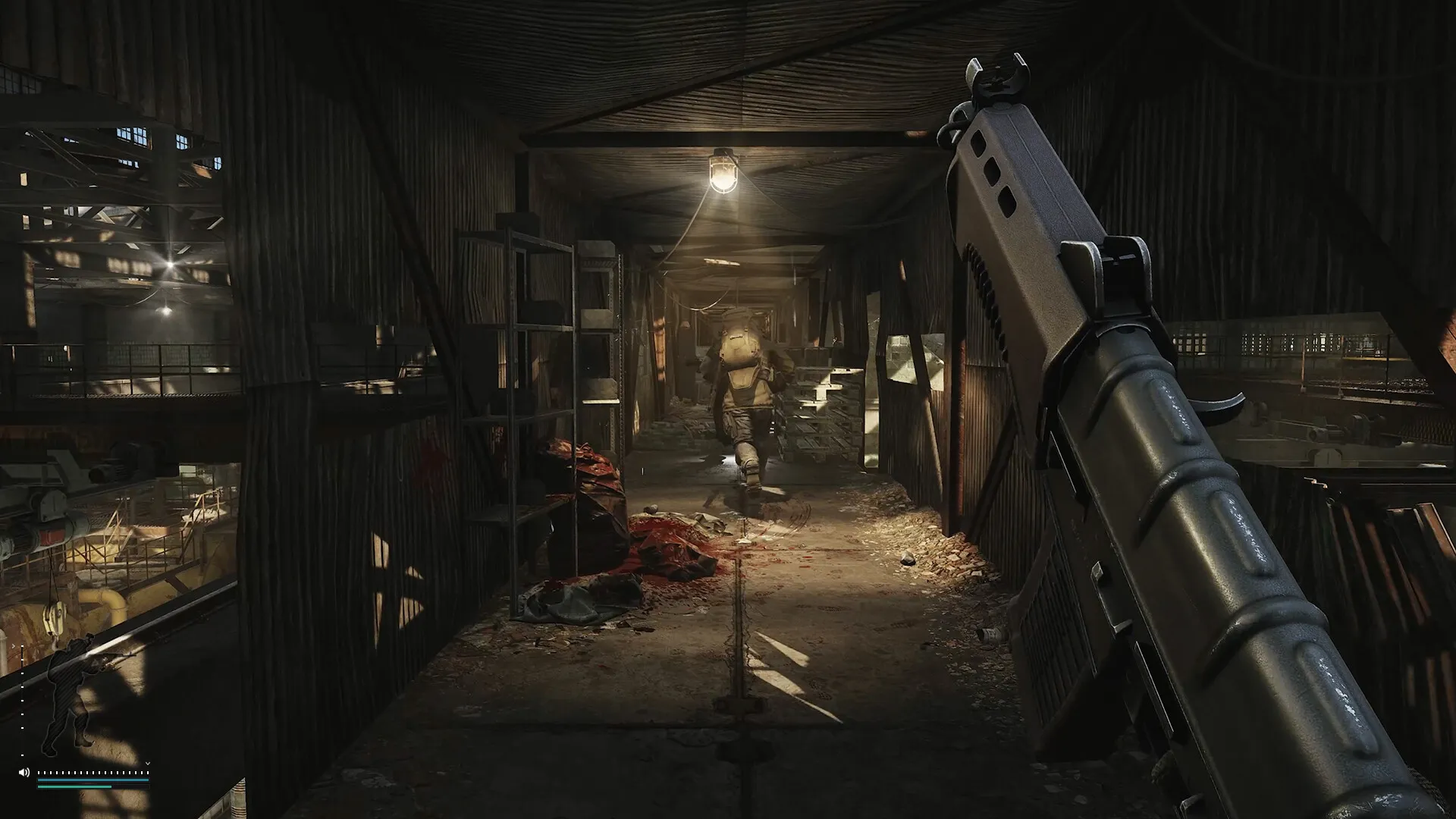 Players moving through a room in Escape from Tarkov