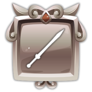 Straight Sword weapon from The Forge Roblox experience.