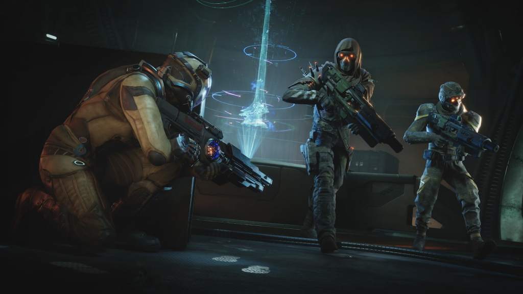 Exodus third person combat gameplay behind cover