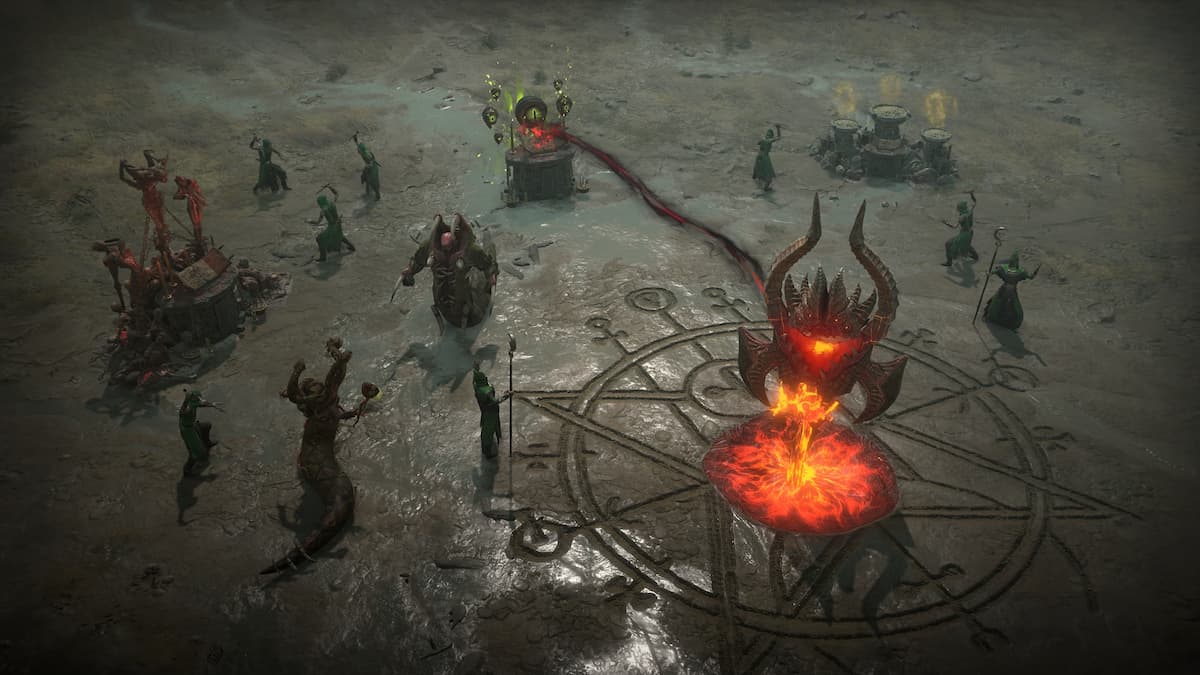 Summoning Altar for Azmodan in Diablo 4