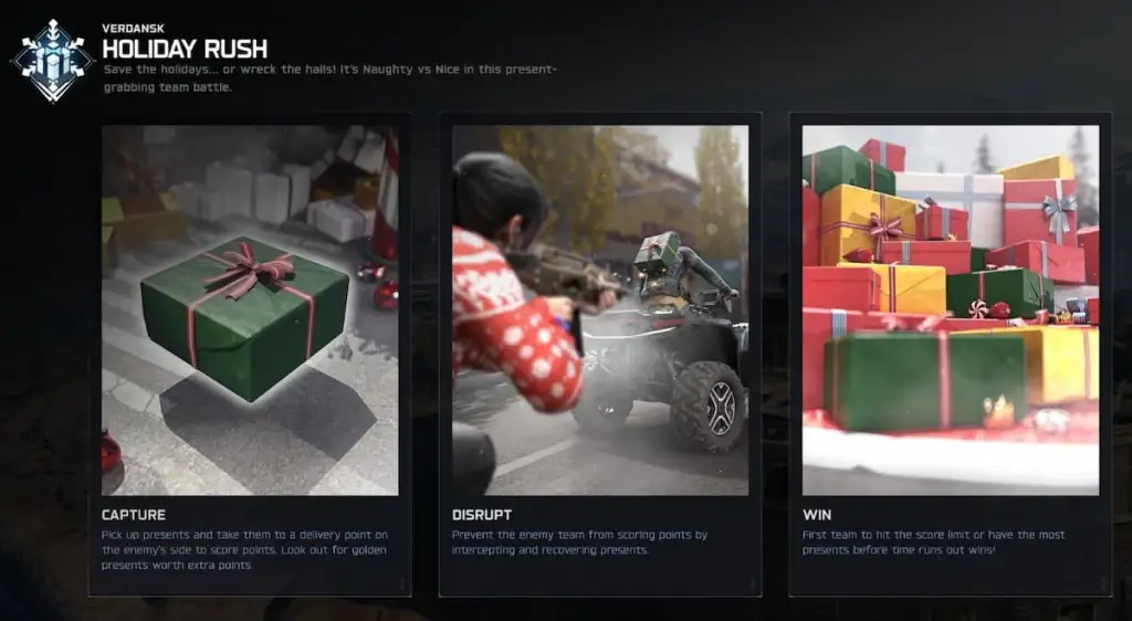 Warzone Holiday Rush