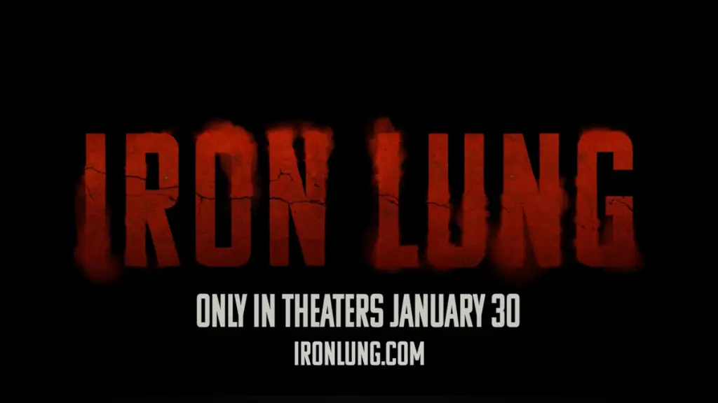 Iron Lung movie release date