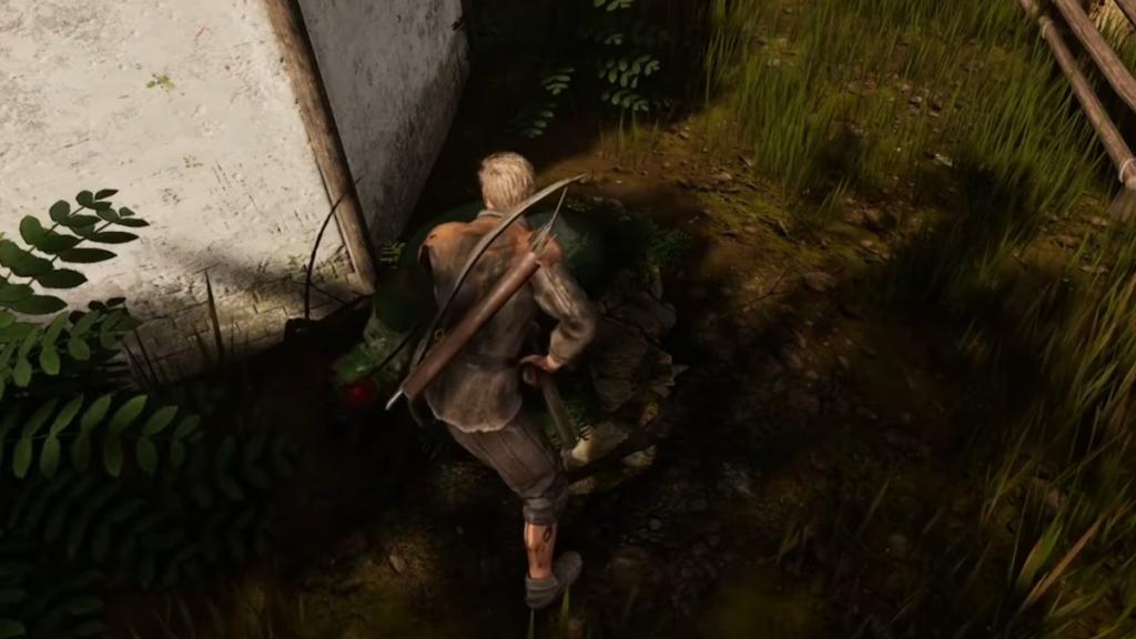 Chest location behind the windmill