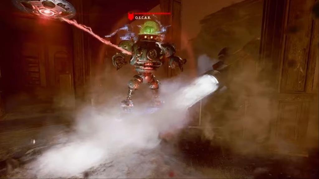 Oscar caught in a trap