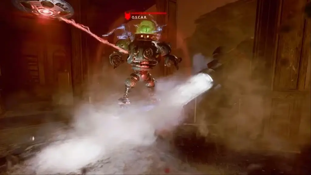 Oscar caught in a trap