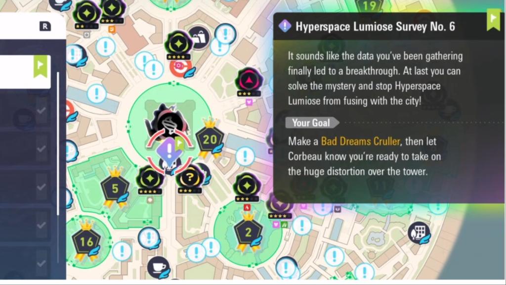 Map of Lumiose City
