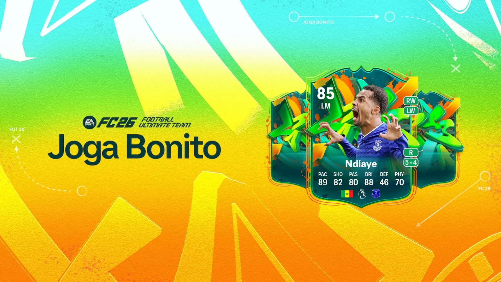 Ndiaye Joga Bonito card in FC 26 Ultimate Team