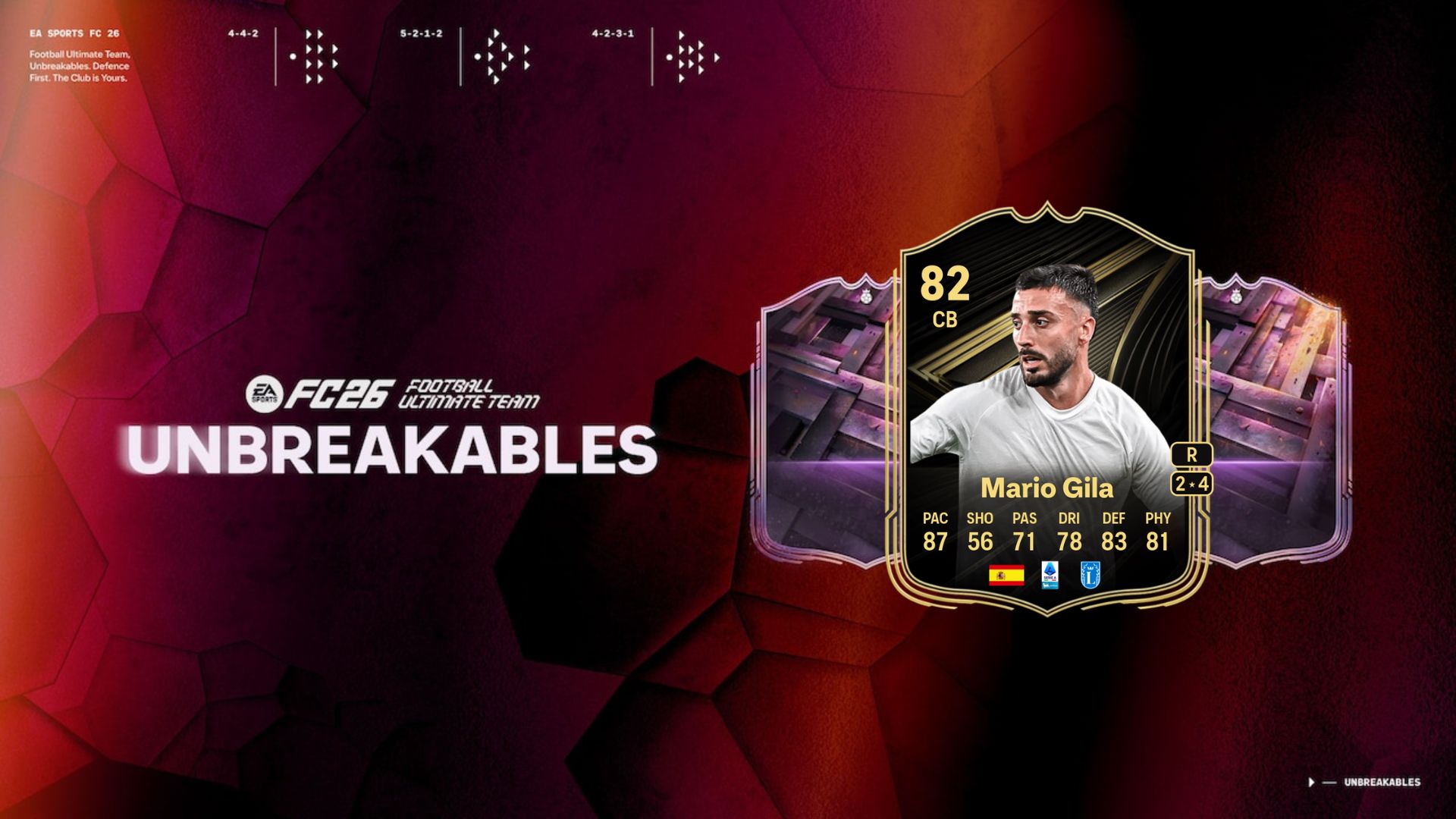 Mario Gila TOTW in FC 26